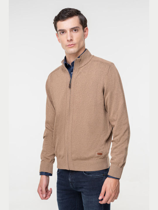 Redmond Men's Cardigan Camel