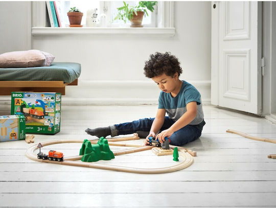 Brio Toys Schienen Starter Pack B Schienensets aus Holz für 3+ Jahre alt+ Jahre