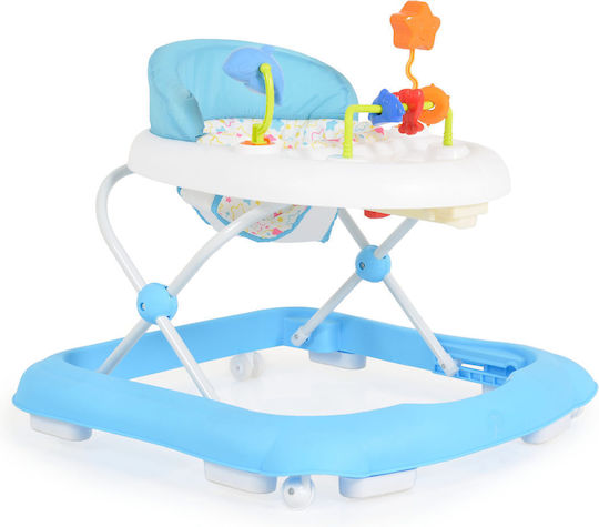 Moni Eko Baby Walker with Music for 6+ Months Blue