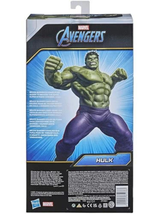 Παιχνιδολαμπάδα Marvel Avengers Titan Hero Deluxe Hulk για 4+ Ετών Hasbro