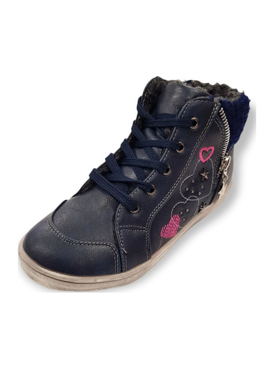 Kids Boots Navy Blue