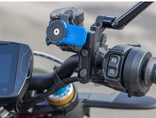 Quad Lock Βάση Κινητού Μοτοσυκλέτας με Κλιπ για τον Συμπλέκτη / Δοχείο Υγρών Φρένων