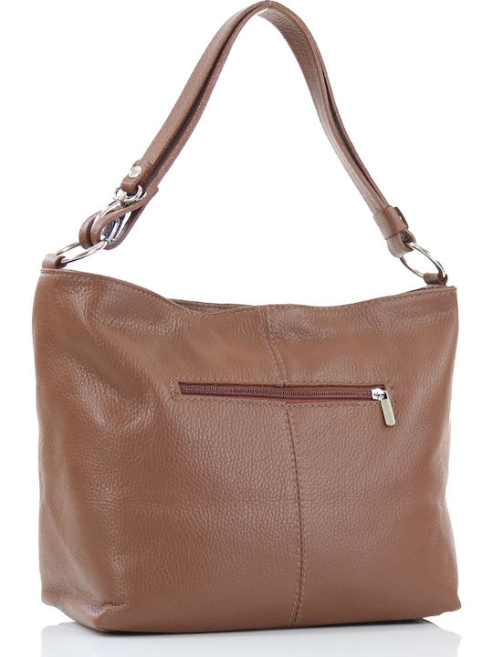 Passaggio Leather Leather Women's Bag Shoulder Brown