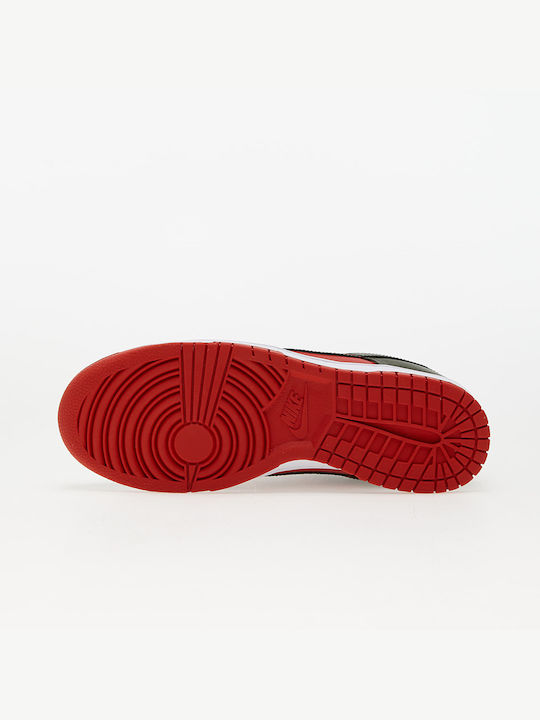 Nike Dunk Low Herren Sneakers Mystic Red / Cargo Khaki