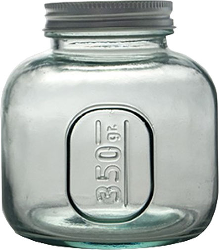 Glass Drops Βάζο Γενικής Χρήσης με Καπάκι Γυάλινο Διάφανο 350ml Glass Drops Βάζο Γενικής Χρήσης με Καπάκι Γυάλινο Διάφανο 350ml