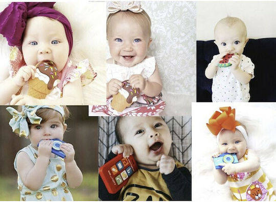 Baby to Love Firefighter Teether Teething Relief made of Silicone for 3 m+