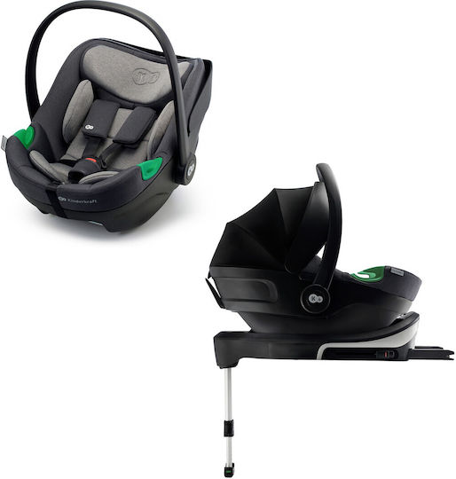Kinderkraft I-Care Scaun Auto pentru Copii i-Size Gri 0-13 kg