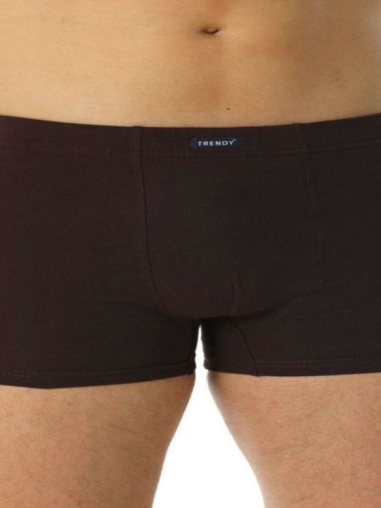Men's Boxer Cotton Bordeaux