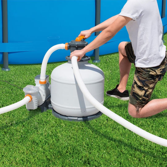 Bestway Flowclear Pompa De Apă Pentru Piscină Cu Filtru Monofazică Cu Alimentare Maximă Lt/h