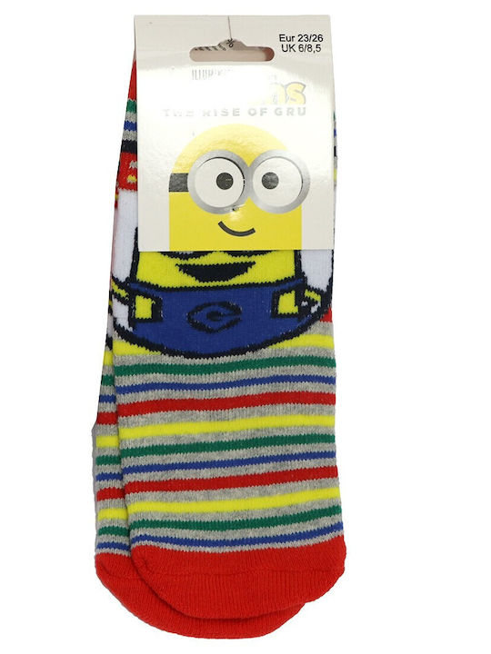 Minions Kindersocken Rutschfest Bunte