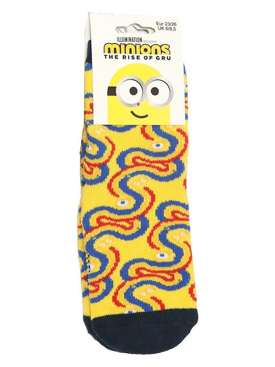 Minions Kids' Socks Non-Slip Multicolour