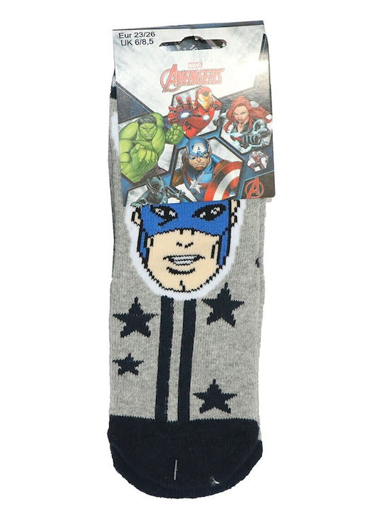 Marvel Șosete pentru Copii Antiderapant Multicolore
