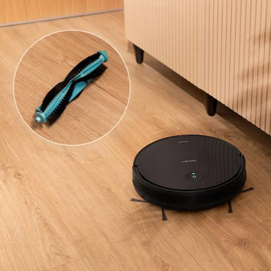 Cecotec Conga 2499 Ultra Genesis Σκούπα Ρομπότ με Έξυπνη Πλοήγηση & Απορρόφηση 2100Pa Μαύρη
