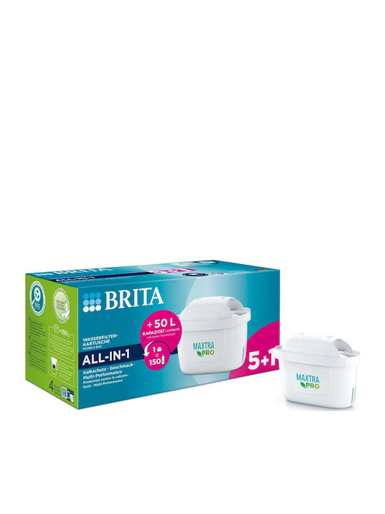 Brita Резервен филтър за вода за кана Maxtra Pro All-in-1 6бр