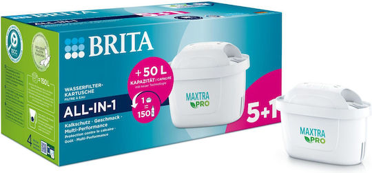 Brita Резервен филтър за вода за кана Maxtra Pro All-in-1 6бр