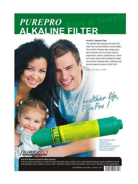 Pure Pro Ersatz-Wasserfilter Umkehrosmose (RO) Alkaline Filter