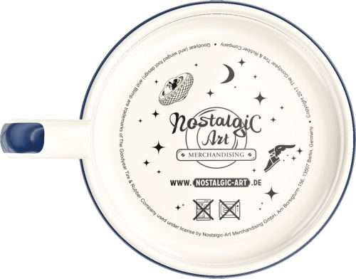 Nostalgic Art Goodyear Mug Enamel White 250ml