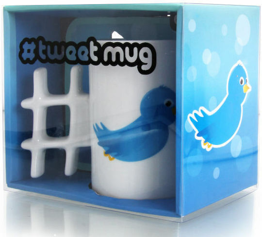 Thumbs Up Hashtag Cană Ceramică Albă C03G0070263 Thumbs Up Hashtag Cană Ceramică Albă C03G0070263