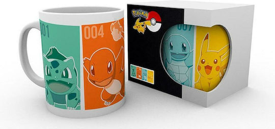 GB eye Pokemon - Kanto Starters Mug Ceramic Multicolored 300ml