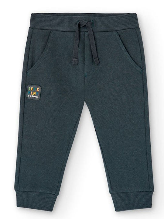 Boboli Kids Sweatpants Set Gray 2pcs