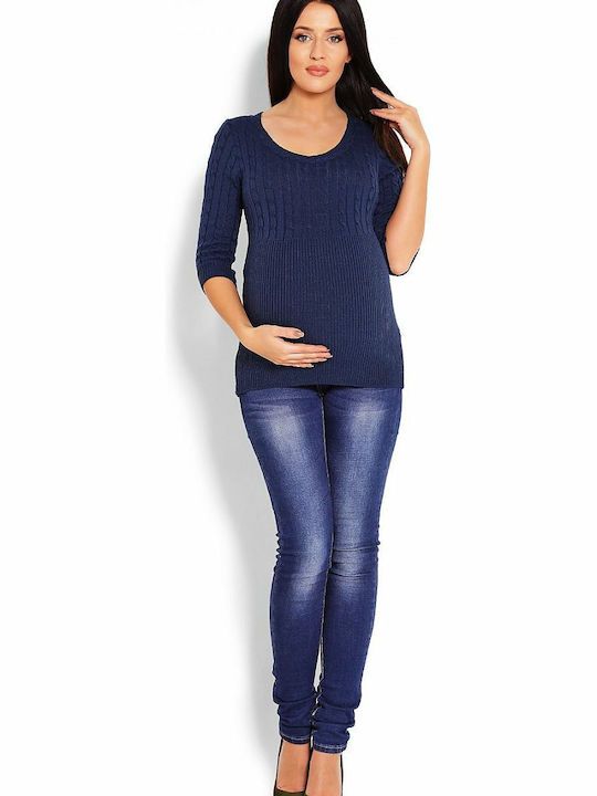 PeeKaBoo Maternity Top Petrol 70008.