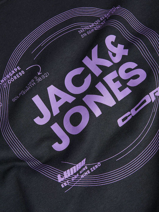 Jack & Jones Ανδρικό Φούτερ ΜΑΥΡΟ