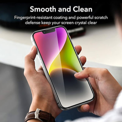 ESR Armorite Gehärtetes Glas Schwarz (iPhone 13 Pro Max)