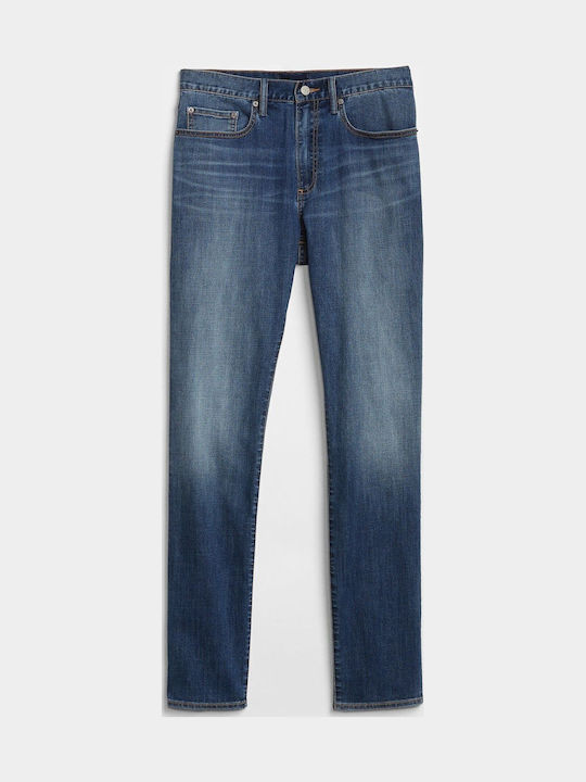 Men's Jeans Pants with Slim Fit Blue