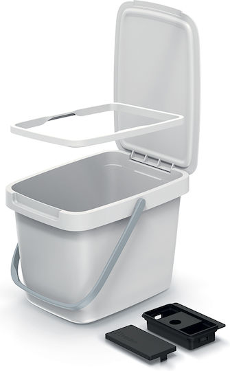 Prosperplast Кошче Systema Q Collect за Шкаф Пластмасово Зелено 20л