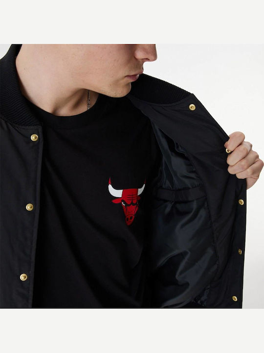 Nba Winter Jacke Bomber Black