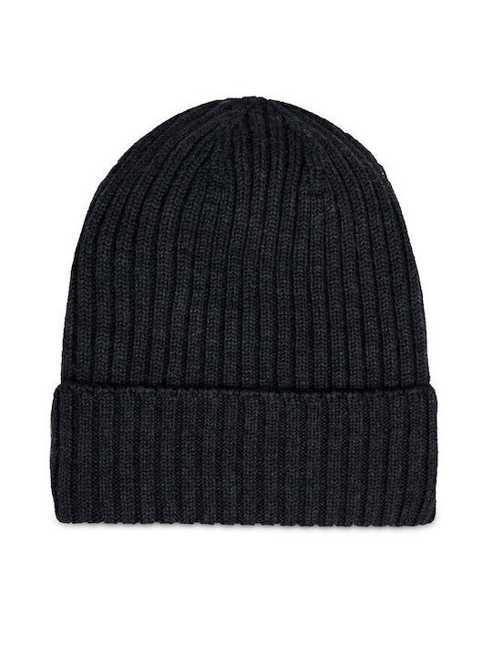 Buff Norval Beanie Unisex Beanie mit Rippstrick Charcoal