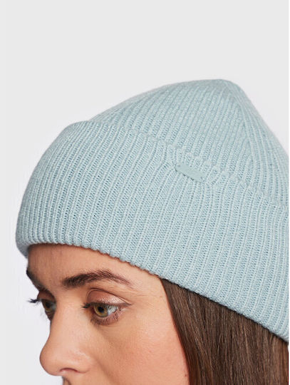 Beanie Frauen Beanie mit Rippstrick Mustard
