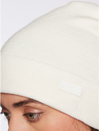 Beanie Unisex Căciulă Tricotată în Culoare Ecru
