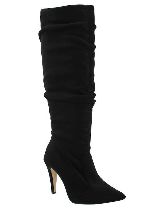 Stefania Suede Women's Boots Black