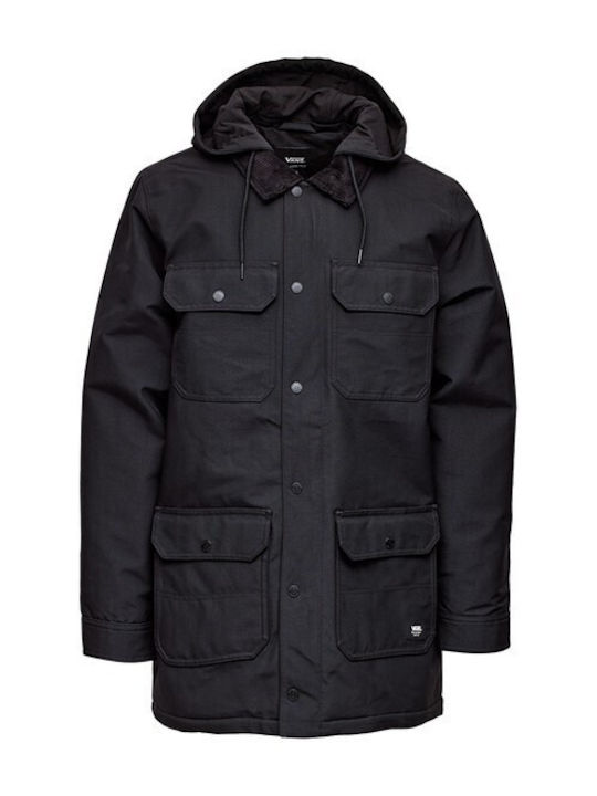 Vans Drill Chore Herren Winter Jacke Lässig Schwarz