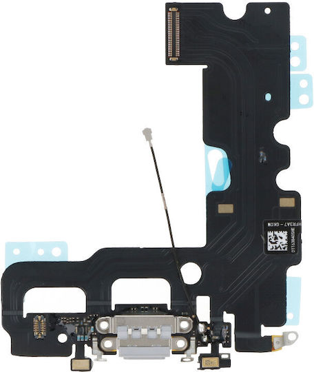 Flex Flex Cable with Charging port in Gray color for iPhone 7