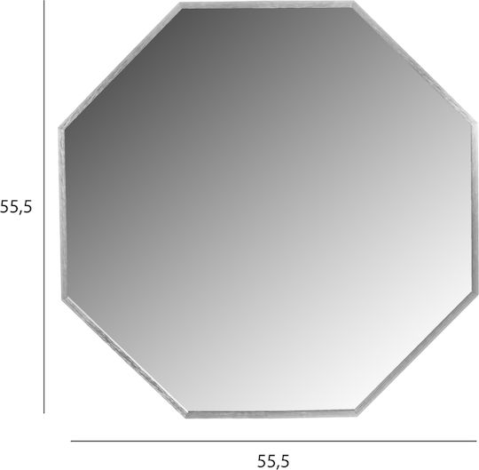 HomeMarkt Καθρέπτης 55.5x55.5cm HomeMarkt Καθρέπτης 55.5x55.5cm