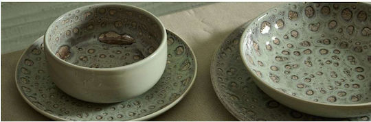Salt & Pepper Nima Teller Suppe Keramik Grün mit Durchmesser 21cm Salt & Pepper Nima Teller Suppe Keramik Grün mit Durchmesser 21cm