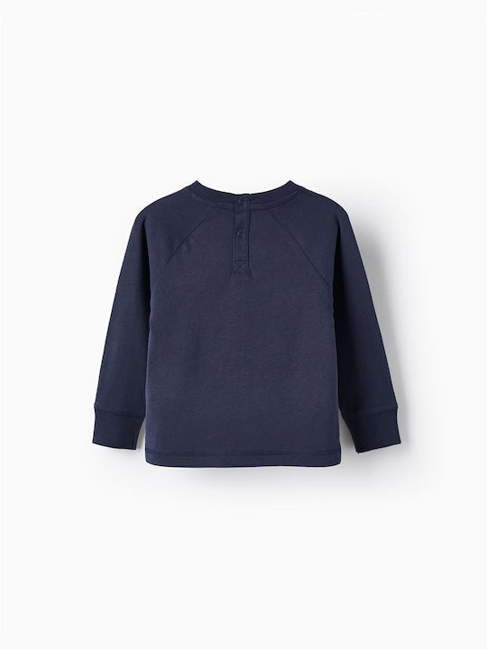 Zippy Kids Sweatshirt Navy Blue