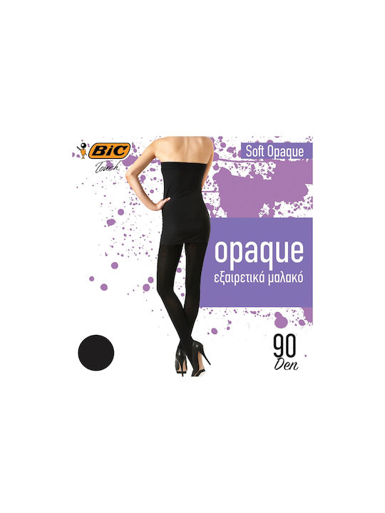 Touch Women's Pantyhose Opaque Μαύρο.
