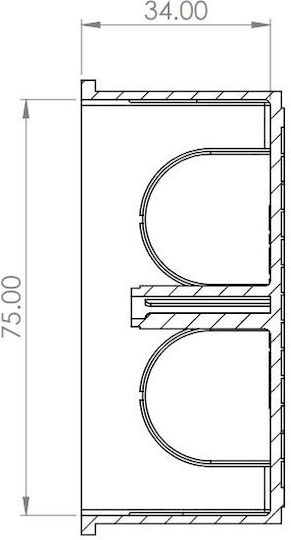 Kouvidis Flush Electrical Box Branching 3010105