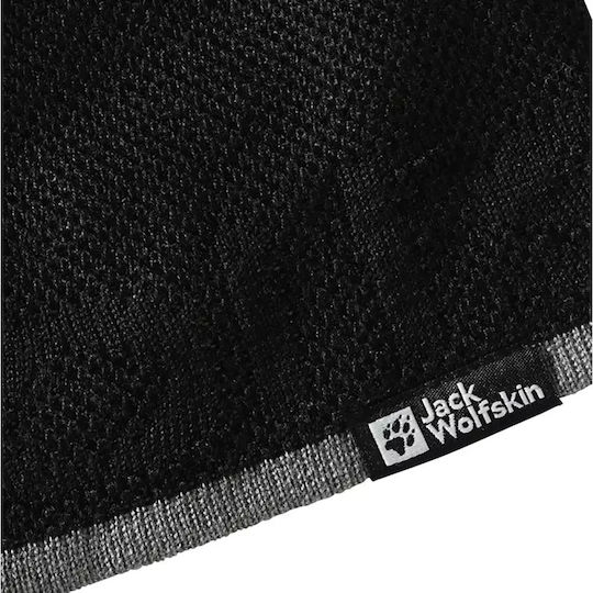 Beanie Unisex Σκούφος Πλεκτός σε Μαύρο χρώμα