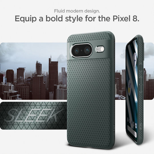 Spigen Liquid Air Back Cover Silicone Green (Google Pixel 8)