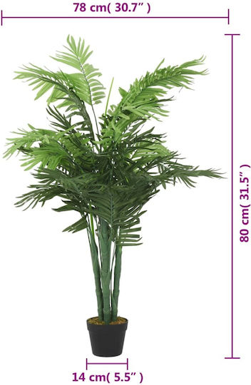 Φοίνικας σε Γλάστρα 80cm vidaXL