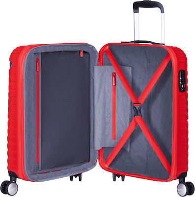 American Tourister Mickey Clouds Kinder Reisekoffer Hartschalen Red mit 4 Räder