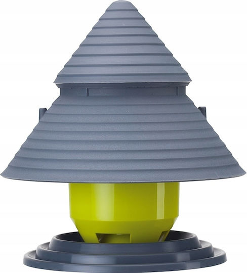 Form Plastic Фидер за Птици в Зелен Цвят