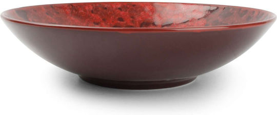 Salt & Pepper Ardor Ardor Teller Suppe aus Porzellan Rot mit Durchmesser 21cm Salt & Pepper Ardor Ardor Teller Suppe aus Porzellan Rot mit Durchmesser 21cm
