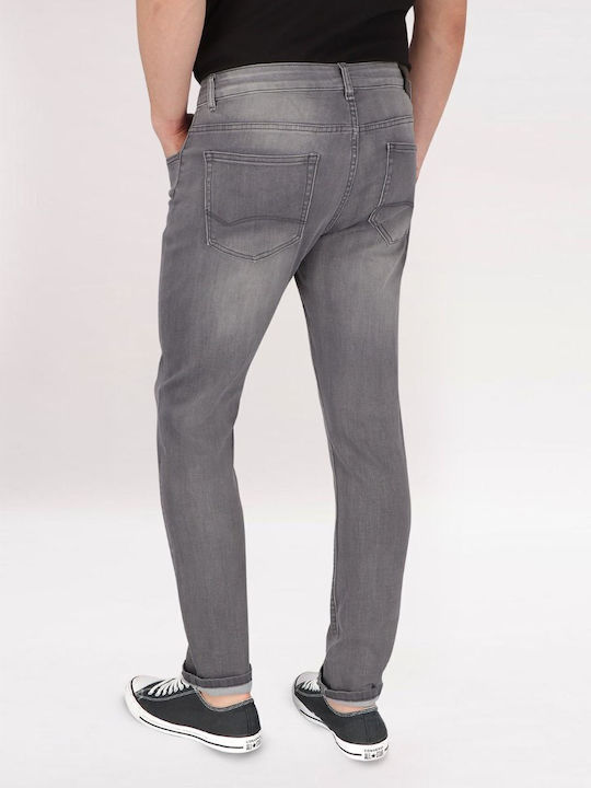 Volcano Pantaloni pentru bărbați Elastice cu Croială Slim Grey