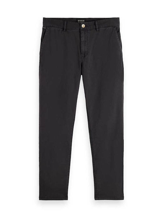 The Drift Men's Chino Trousers Elastic Regular Fit Grey