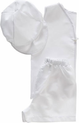 My Little Kiss Baptism Towel Set Λευκό my-